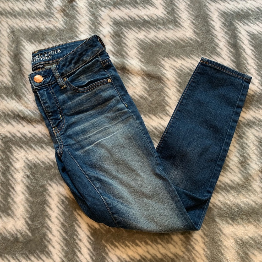 American eagle super stretchy skinny jeans